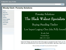 Tablet Screenshot of forestrysolutions.com